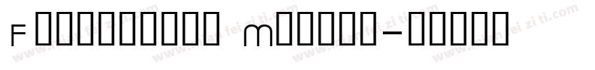 Fraktendon Medium字体转换